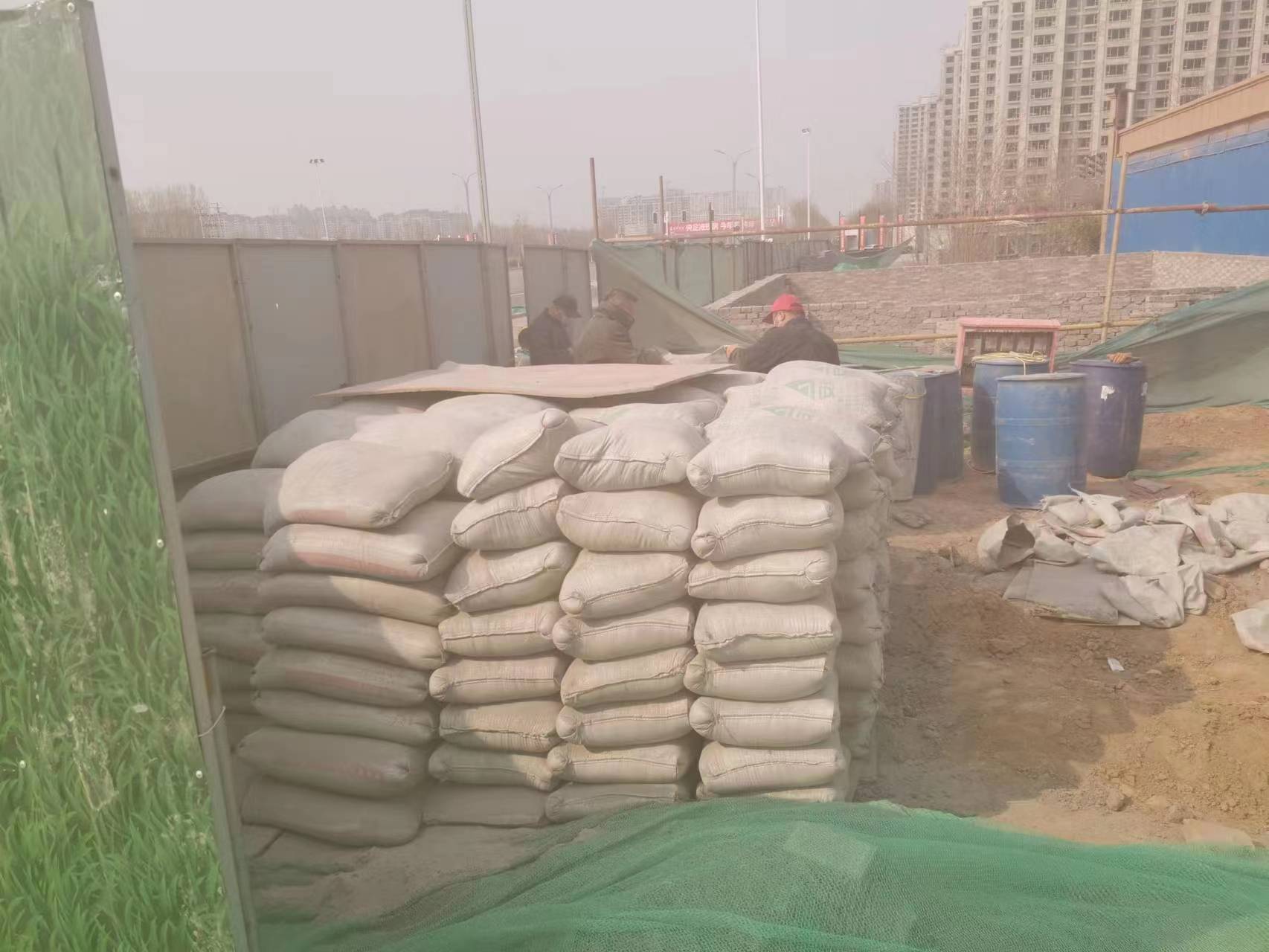 九合垸原种场水泥注浆